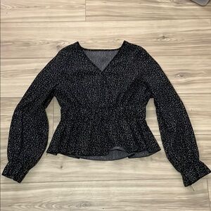 Elegant Black Women's Top